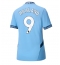 Manchester City Erling Haaland #9 Replika Hemmatröja Dam 2024-25 Kortärmad
