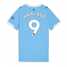 Manchester City Erling Haaland #9 Replika Hemmatröja Dam 2025-26 Kortärmad