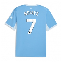Manchester City Iliman Ndiaye #7 Replika Hemmatröja 2026-27 Kortärmad