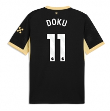 Manchester City Jeremy Doku #11 Replika Bortatröja 2026-27 Kortärmad