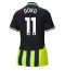 Manchester City Jeremy Doku #11 Replika Bortatröja Dam 2024-25 Kortärmad