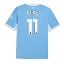 Manchester City Jeremy Doku #11 Replika Hemmatröja 2026-27 Kortärmad