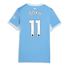 Manchester City Jeremy Doku #11 Replika Hemmatröja Dam 2026-27 Kortärmad