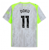 Manchester City Jeremy Doku #11 Replika Tredjetröja 2025-26 Kortärmad
