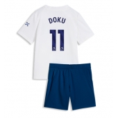 Manchester City Jeremy Doku #11 Replika Tredjetröja Barn 2026-27 Kortärmad (+ byxor)