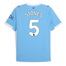 Manchester City John Stones #5 Replika Hemmatröja 2025-26 Kortärmad