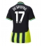 Manchester City Kevin De Bruyne #17 Replika Bortatröja Dam 2024-25 Kortärmad
