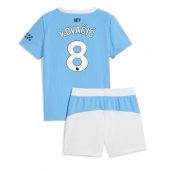 Manchester City Mateo Kovacic #8 Replika Hemmatröja Barn 2025-26 Kortärmad (+ byxor)