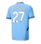 Manchester City Matheus Nunes #27 Replika Hemmatröja 2024-25 Kortärmad