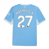 Manchester City Matheus Nunes #27 Replika Hemmatröja 2026-27 Kortärmad