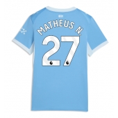 Manchester City Matheus Nunes #27 Replika Hemmatröja Dam 2026-27 Kortärmad