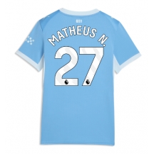 Manchester City Matheus Nunes #27 Replika Hemmatröja Dam 2026-27 Kortärmad