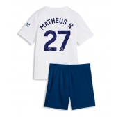 Manchester City Matheus Nunes #27 Replika Tredjetröja Barn 2026-27 Kortärmad (+ byxor)