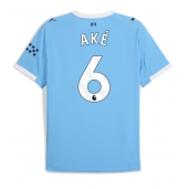 Manchester City Nathan Ake #6 Replika Hemmatröja 2025-26 Kortärmad