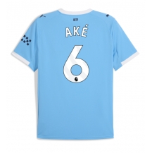 Manchester City Nathan Ake #6 Replika Hemmatröja 2025-26 Kortärmad