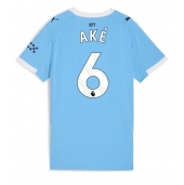 Manchester City Nathan Ake #6 Replika Hemmatröja Dam 2025-26 Kortärmad