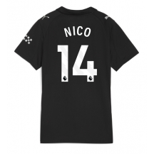 Manchester City Nico Gonzalez #14 Replika Bortatröja Dam 2025-26 Kortärmad