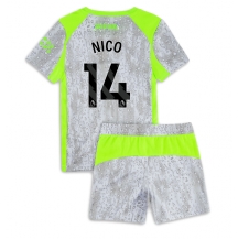 Manchester City Nico Gonzalez #14 Replika Tredjetröja Barn 2025-26 Kortärmad (+ byxor)