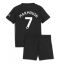 Manchester City Omar Marmoush #7 Replika Bortatröja Barn 2025-26 Kortärmad (+ byxor)