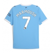 Manchester City Omar Marmoush #7 Replika Hemmatröja 2025-26 Kortärmad