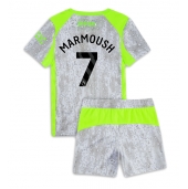 Manchester City Omar Marmoush #7 Replika Tredjetröja Barn 2025-26 Kortärmad (+ byxor)