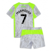 Manchester City Omar Marmoush #7 Replika Tredjetröja Barn 2025-26 Kortärmad (+ byxor)