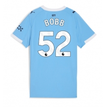 Manchester City Oscar Bobb #52 Replika Hemmatröja Dam 2025-26 Kortärmad