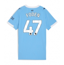 Manchester City Phil Foden #47 Replika Hemmatröja Dam 2025-26 Kortärmad