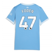 Manchester City Phil Foden #47 Replika Hemmatröja Dam 2026-27 Kortärmad