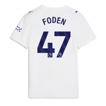 Manchester City Phil Foden #47 Replika Tredjetröja Dam 2026-27 Kortärmad