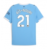 Manchester City Rayan Ait-Nouri #21 Replika Hemmatröja 2025-26 Kortärmad