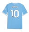 Manchester City Rayan Cherki #10 Replika Hemmatröja 2026-27 Kortärmad