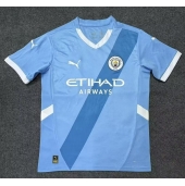 Manchester City Replika Hemmatröja 2025-26 Kortärmad