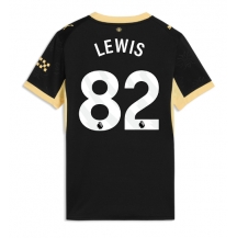 Manchester City Rico Lewis #82 Replika Bortatröja Dam 2026-27 Kortärmad