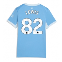 Manchester City Rico Lewis #82 Replika Hemmatröja Dam 2026-27 Kortärmad