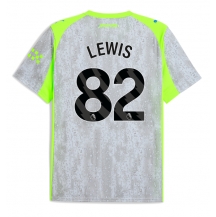 Manchester City Rico Lewis #82 Replika Tredjetröja 2025-26 Kortärmad