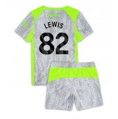 Manchester City Rico Lewis #82 Replika Tredjetröja Barn 2025-26 Kortärmad (+ byxor)
