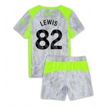 Manchester City Rico Lewis #82 Replika Tredjetröja Barn 2025-26 Kortärmad (+ byxor)