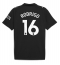 Manchester City Rodri Hernandez #16 Replika Bortatröja 2025-26 Kortärmad