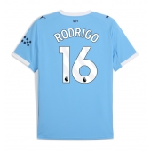 Manchester City Rodri Hernandez #16 Replika Hemmatröja 2025-26 Kortärmad
