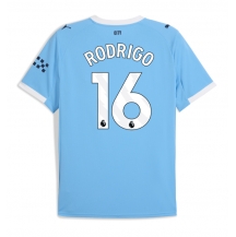 Manchester City Rodri Hernandez #16 Replika Hemmatröja 2025-26 Kortärmad