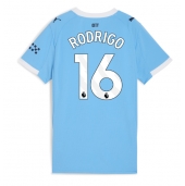 Manchester City Rodri Hernandez #16 Replika Hemmatröja Dam 2025-26 Kortärmad