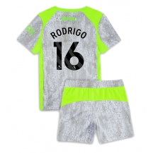 Manchester City Rodri Hernandez #16 Replika Tredjetröja Barn 2025-26 Kortärmad (+ byxor)