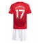 Manchester United Alejandro Garnacho #17 Replika Hemmatröja Barn 2024-25 Kortärmad (+ byxor)