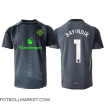 Manchester United Altay Bayindir #1 Målvakt Replika Bortatröja 2025-26 Kortärmad