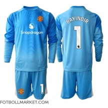 Manchester United Altay Bayindir #1 Målvakt Replika Hemmatröja Barn 2025-26 Långärmad (+ byxor)