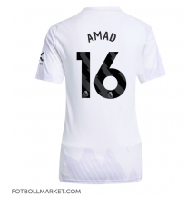 Manchester United Amad Diallo #16 Replika Bortatröja Dam 2025-26 Kortärmad