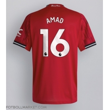 Manchester United Amad Diallo #16 Replika Hemmatröja 2025-26 Kortärmad