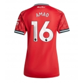 Manchester United Amad Diallo #16 Replika Hemmatröja Dam 2025-26 Kortärmad