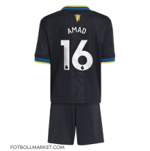 Manchester United Amad Diallo #16 Replika Tredjetröja Barn 2025-26 Kortärmad (+ byxor)